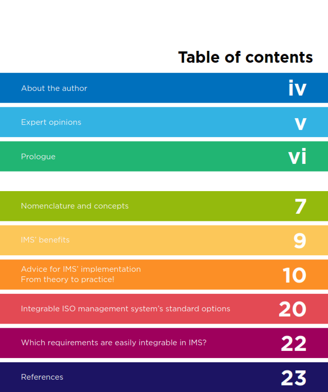 Integrated Management Systems - Practical advice for implementing ISO Standards (eBook) - Imagen 2