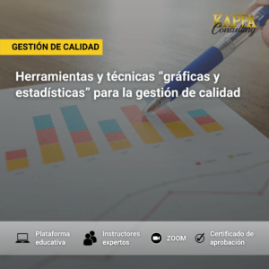 CURSO VIRTUAL HERRAMIENTAS Y TÉCNICAS "GRÁFICAS Y ESTADÍSTICAS" PARA LA GESTIÓN DE CALIDAD