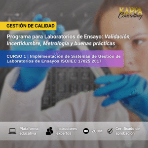 Curso de norma ISO 17025 online Ecuador 2025 2026