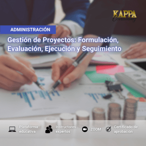 Curso virtual Gestión de Proyectos: Formulación, Evaluación, Ejecución y Seguimiento