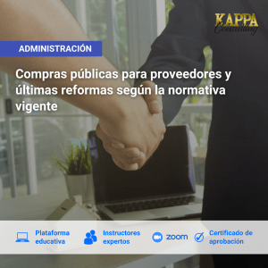 Curso virtual: Compras públicas para proveedores y últimas reformas según la normativa vigente 2024. Ecuador Guayaquil