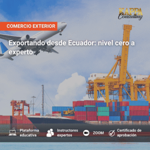 Exportando desde Ecuador nivel cero a experto 40 horas